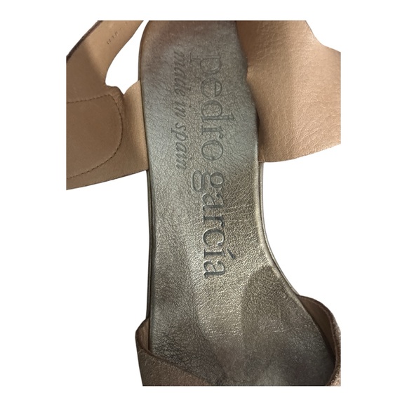 Pedro Garcia Fama Platform Suede Wedge Sandal, Size 39 (US 8) - Picture 7 of 9